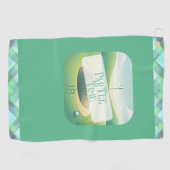 ゴルフテーマパーテパーソナライズされたー ゴルフタオル (横)