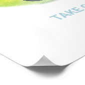 ゴルフテーマフェイスサイン ポスター (角)