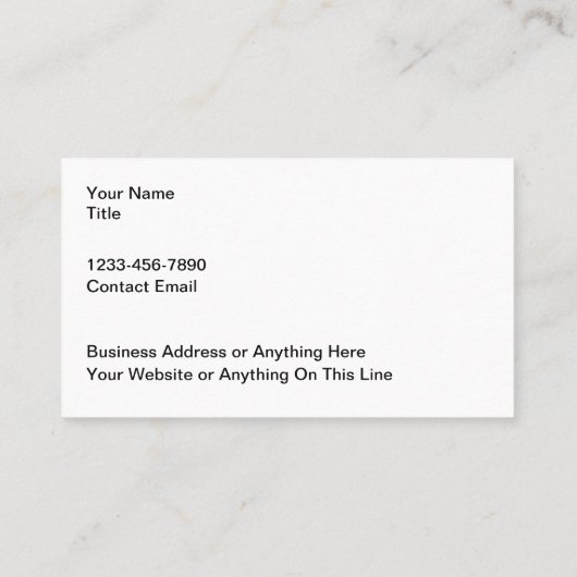 ゴルフテーマ名勝名刺 名刺 (裏面)