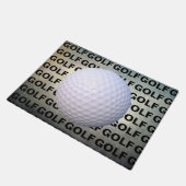 ゴルフテーマ ドアマット (アングル)