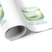 ゴルフテーマ パーソナライズされた ラッピングペーパー (ロールコーナー)