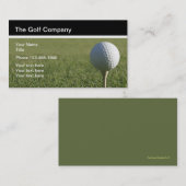 ゴルフテーマ 名刺 (正面/裏面)