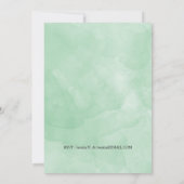 ゴルフデイアウトティング | ゴルフテーマグリーン招待状 招待状 (裏面)