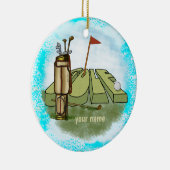 ゴルフデイオーナメント セラミックオーナメント (右)