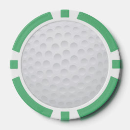 ゴルフデザインのポーカーチップ ポーカーチップ