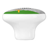 ゴルフデザインセラミックプルまたはノブ セラミックノブ (側面)