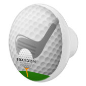 ゴルフデザインセラミックプルまたはノブ セラミックノブ (右)