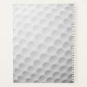 ゴルフデザイン週間/月次プランナー プランナー手帳 (裏面)