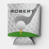 ゴルフデザイン飲料ボトルクーラーボックス 缶クーラー (正面)