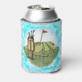 ゴルフデーのクーラー 缶クーラー (缶裏面)