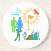 ゴルフデー コースター (正面)