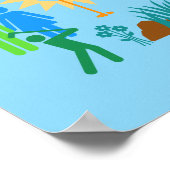 ゴルフデー ポスター (角)