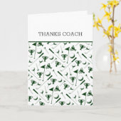 ゴルフトロフィークラブカスタム文字スポーツハンサム カード (黄色い花)