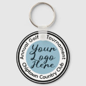 ゴルフトーナメントまたはイベントカスタムのロゴパーソナライズされた キーホルダー (裏面)