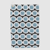 ゴルフトーナメントまたはイベントカスタムのロゴパーソナライズされた ゴルフタオル (正面)