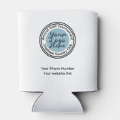 ゴルフトーナメントまたはイベントカスタムのロゴパーソナライズされた 缶クーラー (裏面)