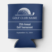 ゴルフトーナメントアウティングカスタムブルー 缶クーラー (正面)