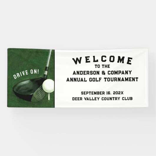 ゴルフトーナメントイベント 横断幕 (横)