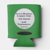 ゴルフトーナメントカントリークラブチャリティークーラーボックス 缶クーラー (裏面)