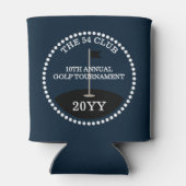 ゴルフトーナメントクラブ名Year Blue 缶クーラー (裏面)