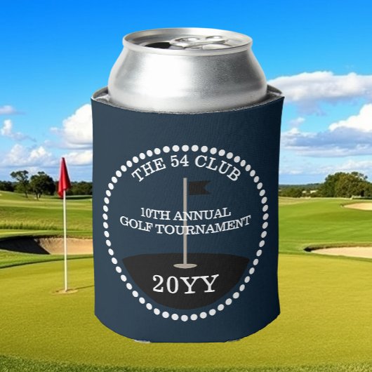 ゴルフトーナメントクラブ名Year Blue 缶クーラー