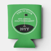 ゴルフトーナメントクラブ名Year Green 缶クーラー (裏面)
