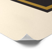 ゴルフトーナメント🏌シーティングチャート ポスター (角)