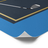 ゴルフトーナメント🏌シーティングチャート ポスター (角)