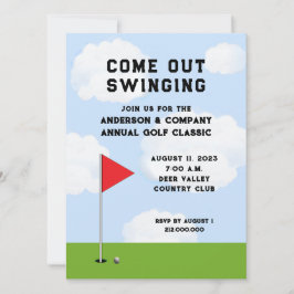 ゴルフトーナメント招待状 招待状