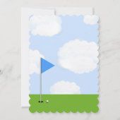 ゴルフトーナメント招待状 招待状 (裏面)