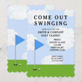 ゴルフトーナメント招待状 招待状
