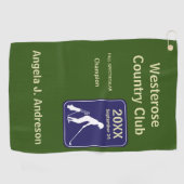 ゴルフ🏌トーナメント賞 ゴルフタオル (横)