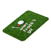 ゴルフハッピーパパの日ゴルフボールとティー マグネット (左側)