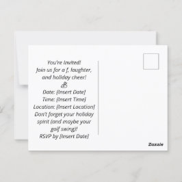 ゴルフハワイアンをテーマにしたレディーウーマンゴルファー大会 ポストカード