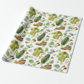 ゴルフハワイアンスタイル及びゴルファー用バッグ ラッピングペーパー (アンロールド)