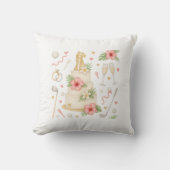 ゴルフハワイアン結婚をテーマにしたゴルファー愛好家 クッション (正面)