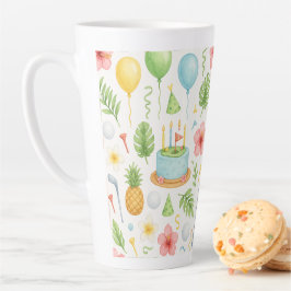 ゴルフハワイハワイアンギフト誕生日 カフェラテマグ