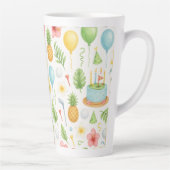 ゴルフハワイハワイアンギフト誕生日 カフェラテマグ (右)