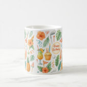 ゴルフハワイハワイアンギフト誕生日 コーヒーマグカップ (中央)