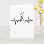 ゴルフハートビートゴルフ服女性男子 カード (黄色い花)