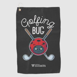 ゴルフバグキュートアウトドアスポーツゴルフギャグノベルティ ゴルフタオル