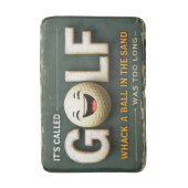 ゴルフバスルームおもしろいデコール バスマット (正面縦)