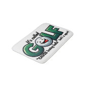 ゴルフバスルームおもしろいデコール バスマット (アングル)