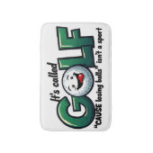 ゴルフバスルームおもしろいデコール バスマット (正面縦)