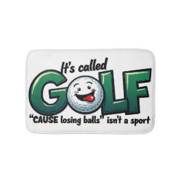 ゴルフバスルームおもしろいデコール バスマット