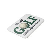 ゴルフバスルームおもしろいデコール バスマット (アングル)