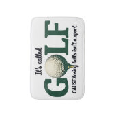 ゴルフバスルームおもしろいデコール バスマット (正面縦)