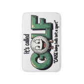 ゴルフバスルームおもしろいデコール バスマット (正面縦)