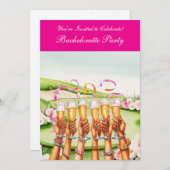 ゴルフバチェロレッテオンゴルフコース 招待状 (正面/裏面)