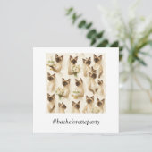 ゴルフバチェロレッテ用猫好き セーブザデート (スタンド正面)